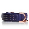 Milkandpepper Obojek pro psy Amaya Indigo