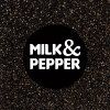 Milkandpepper obojek pro psy Stardust Champagne