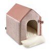 Domeček pro psy Glamour Luxury Pink
