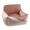 Autosedačka pro psy a kočky Glamour Luxury Pink