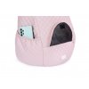 Cestovní batoh pro psy a kočky Alice růžový