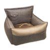 Autosedačka pro psy a kočky Winstor dark beige