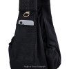 Cestovní taška Crossbody pro psy Sawyer černá