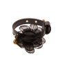 Obojek pro psy Romantic in flower black