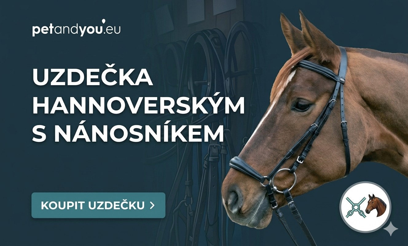 Uzdečka s hannoverským nánosníkem Waldhausen