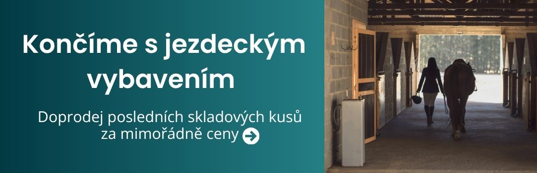 Doprodej jezdeckého vybavení