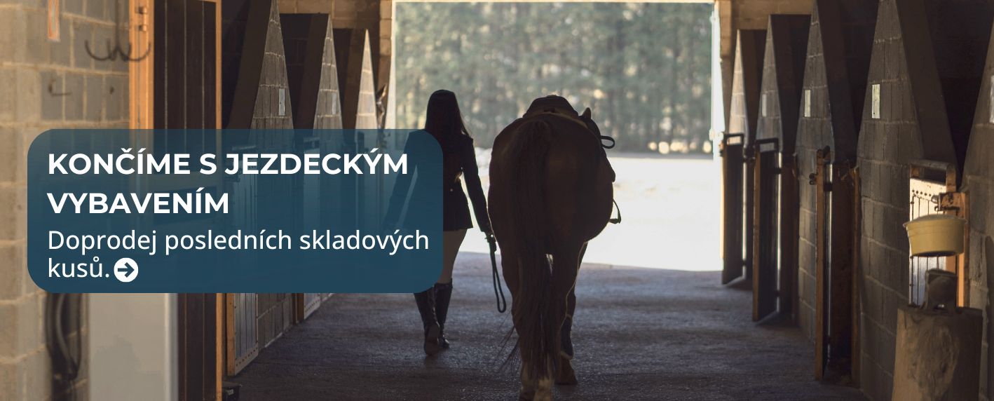 Doprodej jezdeckého vybavení