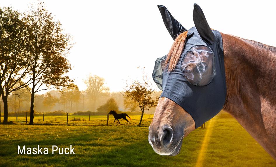 Maska pro koně  proti hmyzu Puck
