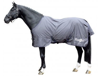Nepromokavá deka pro koně RugBe Zero šedá