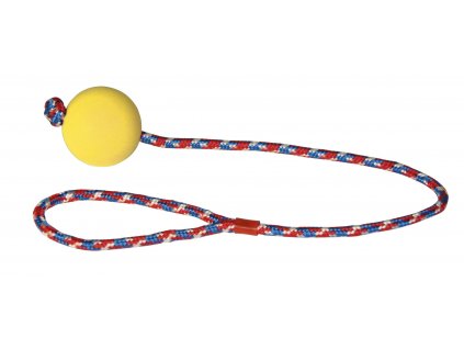 Házecí míček na laně pro psy