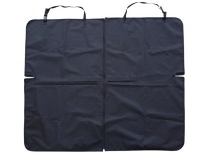 Ochranná deka do auta na zadní sedadla, 120 x 140 cm, černá