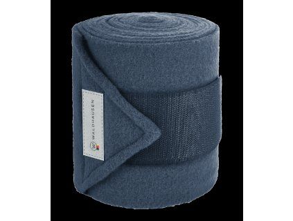 Fleecové kamaše pro koně Basic ocean modré