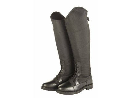 Jezdecké zimní boty HKM Stockholm Winter černé