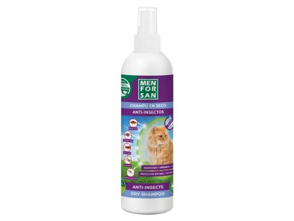 Menforsan repelentní šampon ve spreji pro kočky, 250 ml