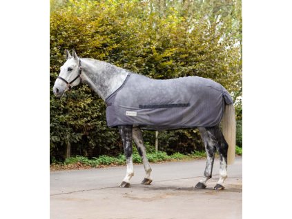 Deka proti hmyzu s krytým břichem COMFORT Waldhausen šedá (Velikost 125 cm)