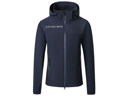 Jezdecká nepromokavá bunda Covalliero S/S 2025 dámská tmavě modrá (Velikost M)