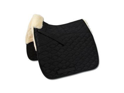 Podsedlová dečka Mailand černá (Velikost drezurní)