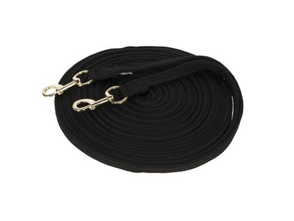 Lonž SOFTDOUBLE 17m černá