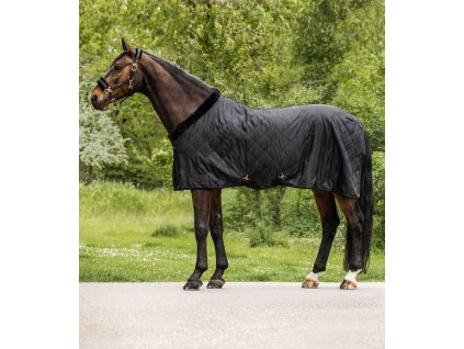 Transportní deka pro koně EXCLUSIVE 50g (Barva černá, Velikost 125 cm)