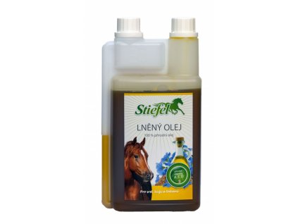 Lněný olej pro koně
