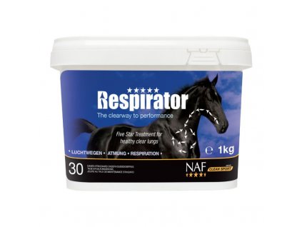 Respirator pro dušné koně
