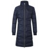 Dámský zimní prošívaný kabát Covalliero A/W 2022, tmavě modrý,