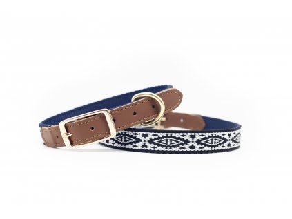 Luxusní obojek pro psy z pravé kůže