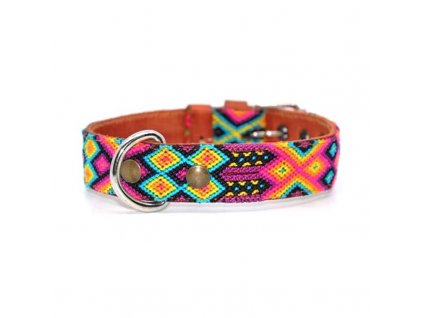 Ručně vyráběný kožený obojek z Mexika – KINAKU