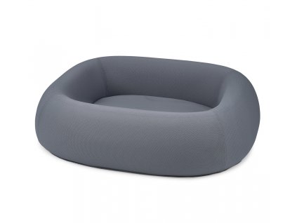 Ortopedický pelíšek pro psy MiaCara Barca – moderní design v šedé barvě