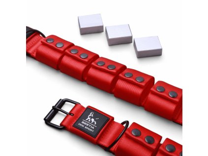 bestia dog sport weighted dog training collar red 491479