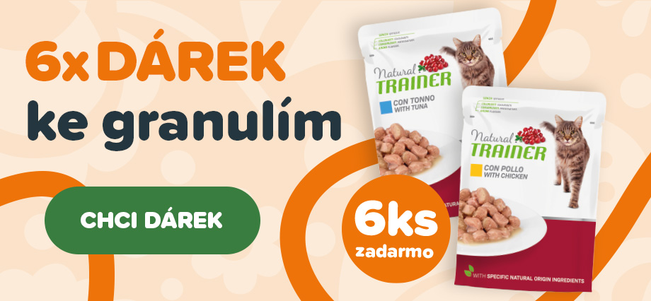 6x dárek ke granulím – KOČKA