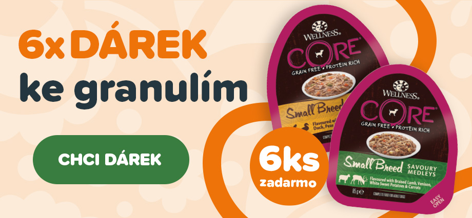 6x dárek ke granulím – PES