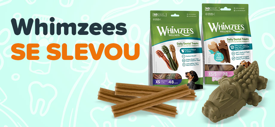Whimzees se slevou