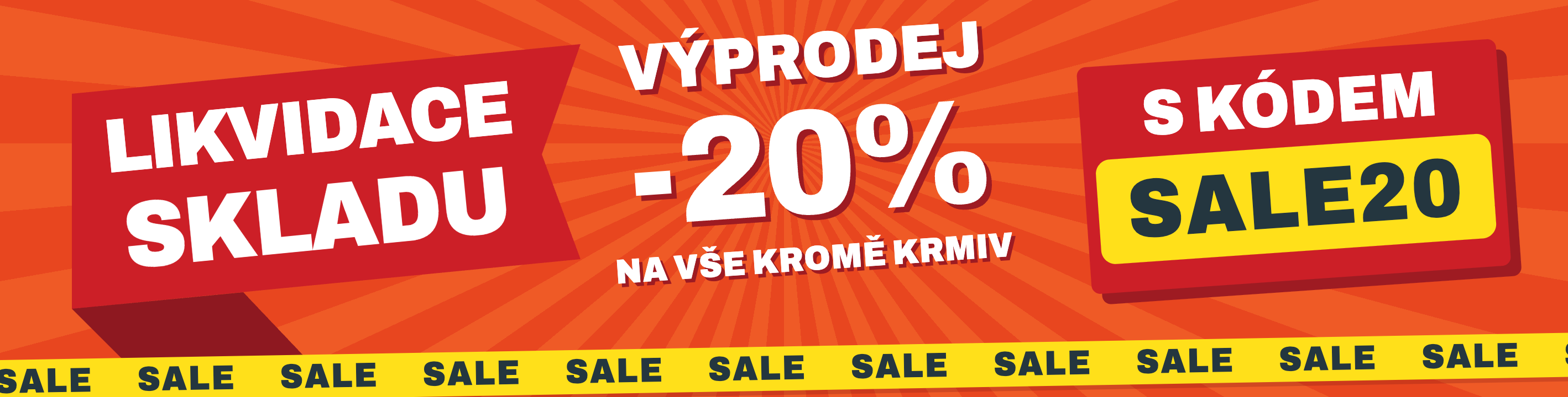 Hlavní banner – SALE20