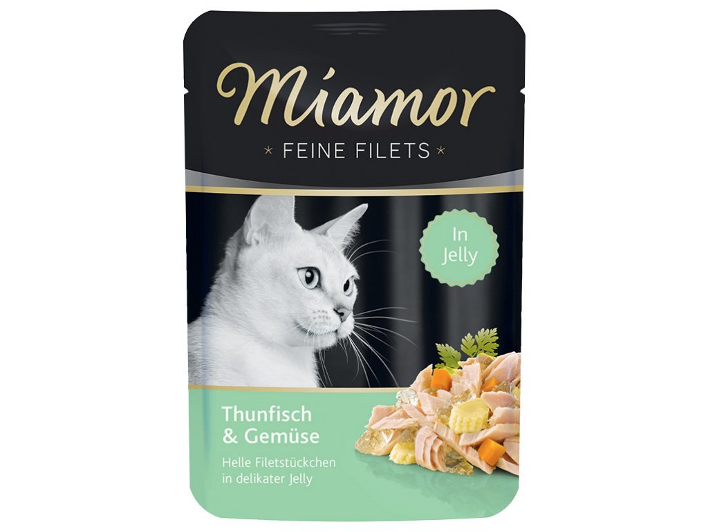 Finnern Miamor Fine Finest tuňák+zelenina kapsička 100g