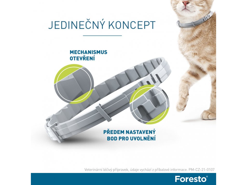 Foresto obojek pro malé psy do 8 kg 38 cm - PetCenter.cz