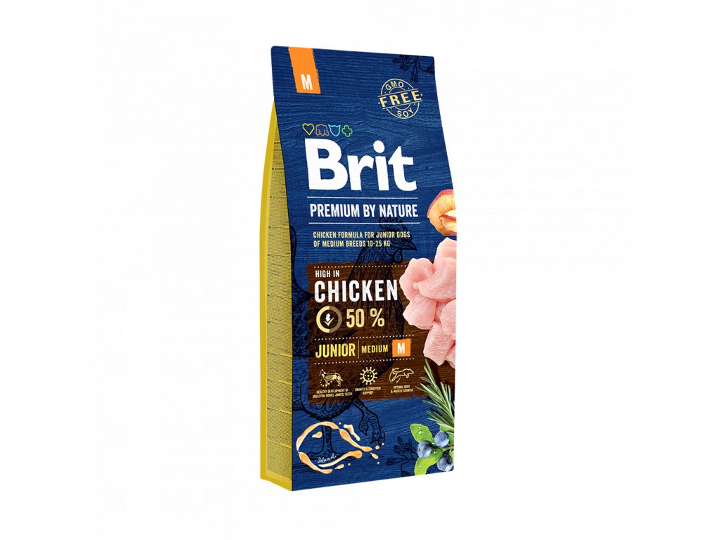 Brit Premium by Nature Junior M 15 kg