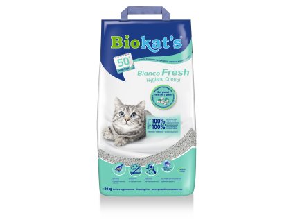 Biokat's Bianco Fresh Control podestýlka 10kg