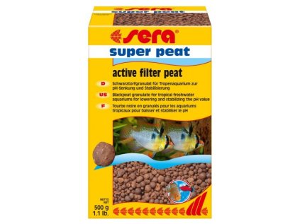 Sera rašelinový granulát Super Peat 500 g