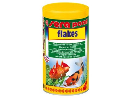 Sera kompletní krmivo pro ryby v jezírku Pond Flakes 1000 ml NATURE