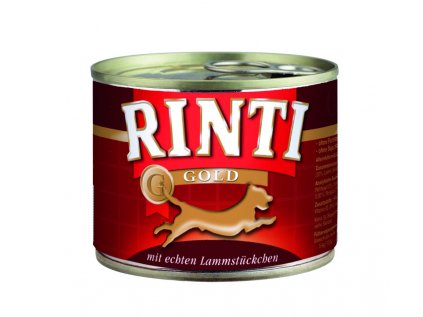 Finnern Rinti Gold konzerva pro psy jehně 185 g