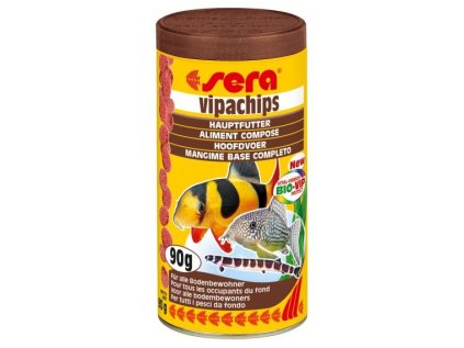 Sera speciální krmivo pro řasožravé ryby Vipachips 250 ml NATURE