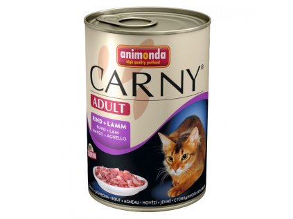 Animonda Carny konzerva pro kočky hovězí + jehně 200 g