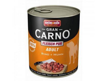 Animonda GranCarno Adult konzerva pro psy hovězí + kuře 400 g