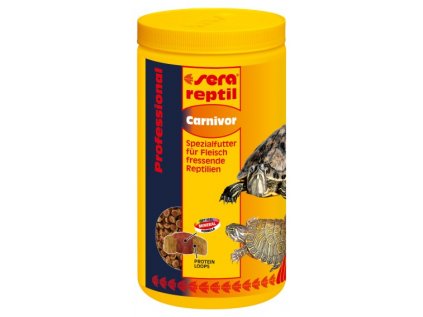 Sera doplňkové krmivo pro masožravé plazy Reptil Professional Carnivor 1000 ml