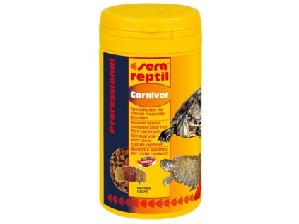 Sera doplňkové krmivo pro masožravé plazy Reptil Professional Carnivor 250 ml NATURE