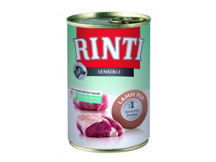 Finnern Rinti Sensible konzerva pro psy jehně 400 g
