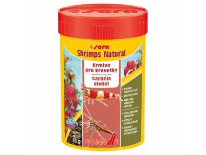 Sera základní krmivo pro krevetky Shrimps Natural 100 ml NATURE