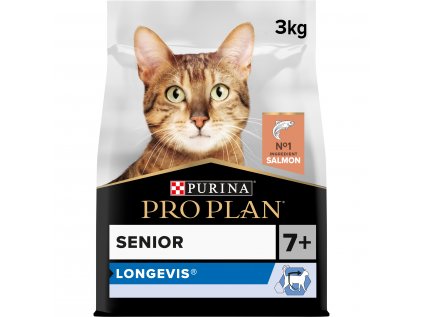 Pro Plan Cat Longevis Senior losos 3kg