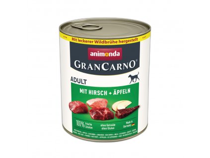 Animonda GranCarno Adult konzerva pro psy s jelením masem a jablky 800 g